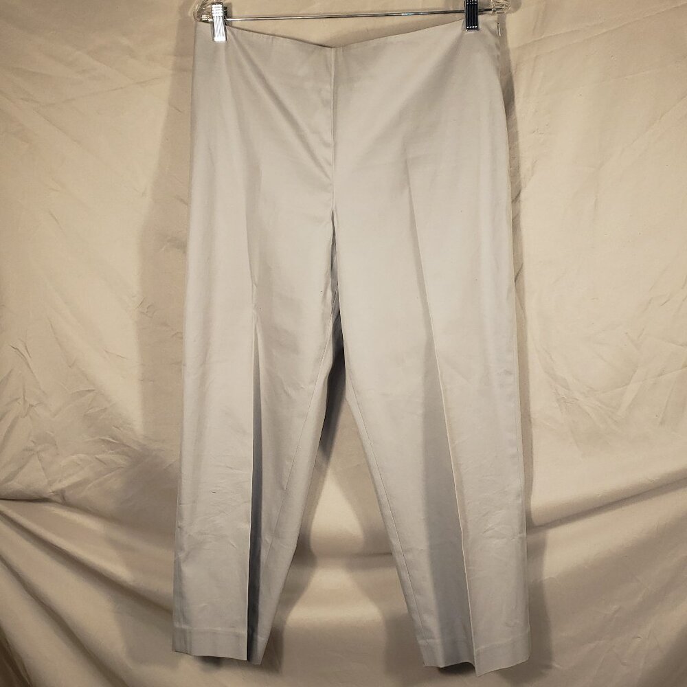 Adrienne Vittadini Light White Dress Pants - 12